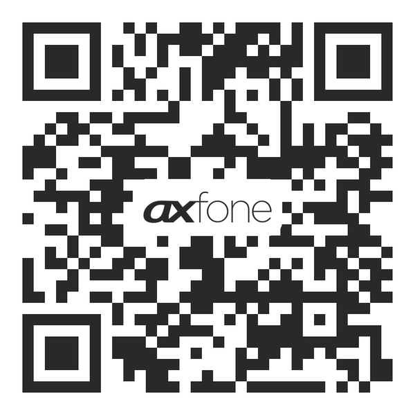 QR Code para baixar o aplicativo axfone